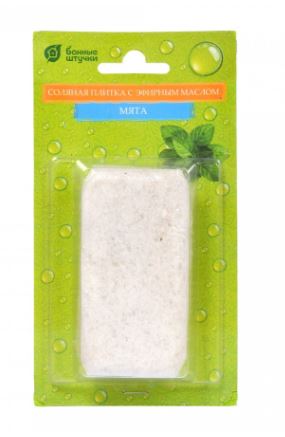 Соляная плитка с эфирным маслом 